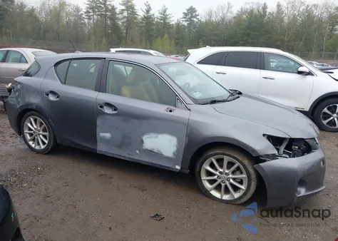 2012 Lexus Ct 200H Premium z USA, uszkodzony, nr VIN JTHKD5BH9C2106967